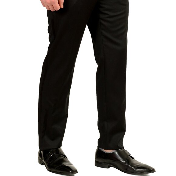 Hugo Boss Men's "Halven/Gentry" Black 100% Wool Tuxedo Suit US 40S IT 50S - Picture 9 of 12